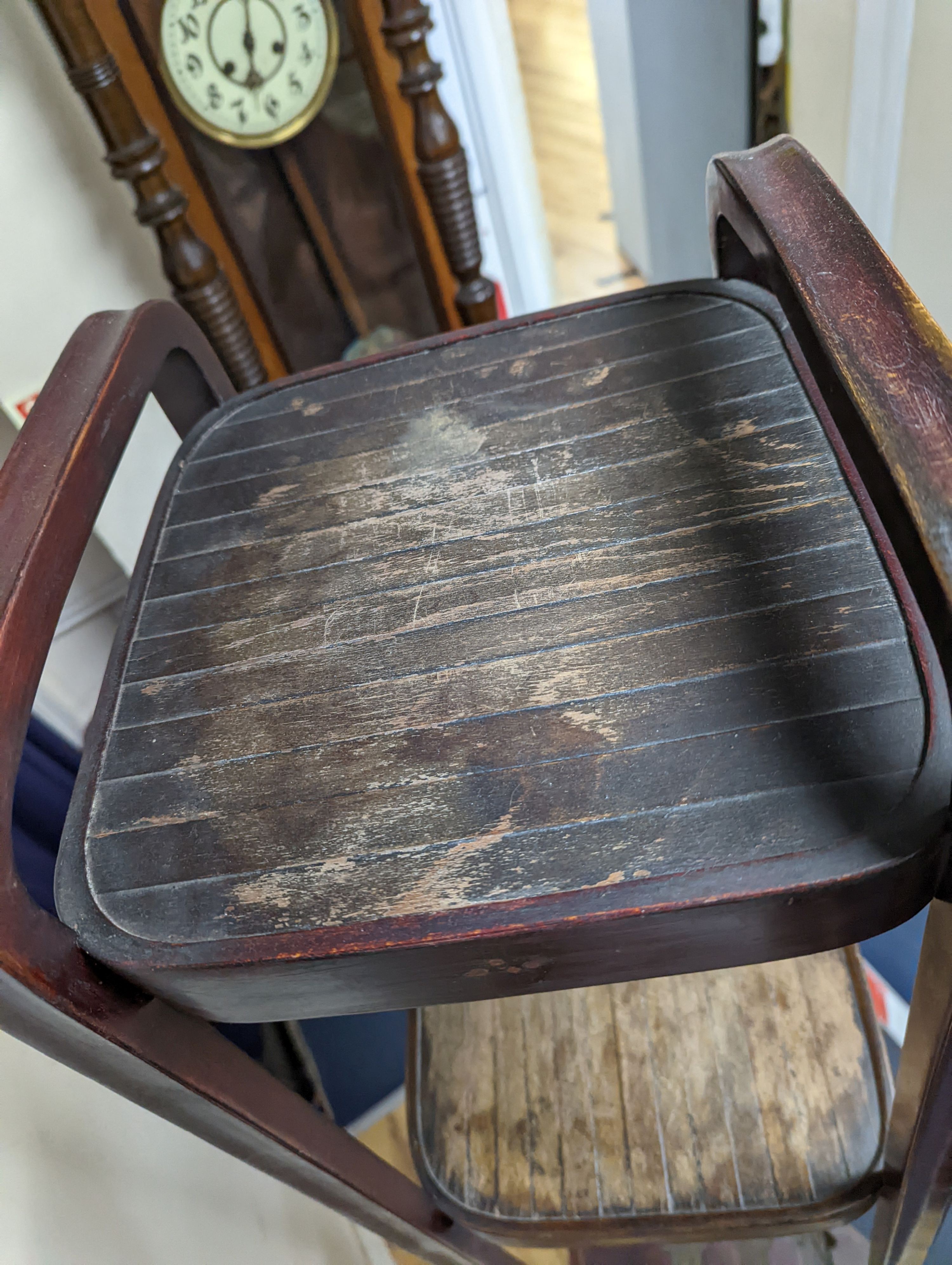 Attributed to Josef Hoffman, a Mundus and J & J Kohn Ltd bentwood hallstand, bears original paper label, height 183cm